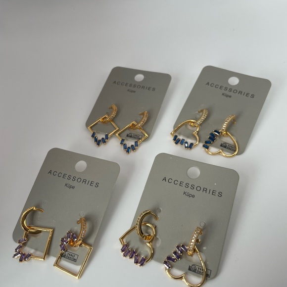 Multicolour brand new choice of earrings, never used! - Picture 4 of 8